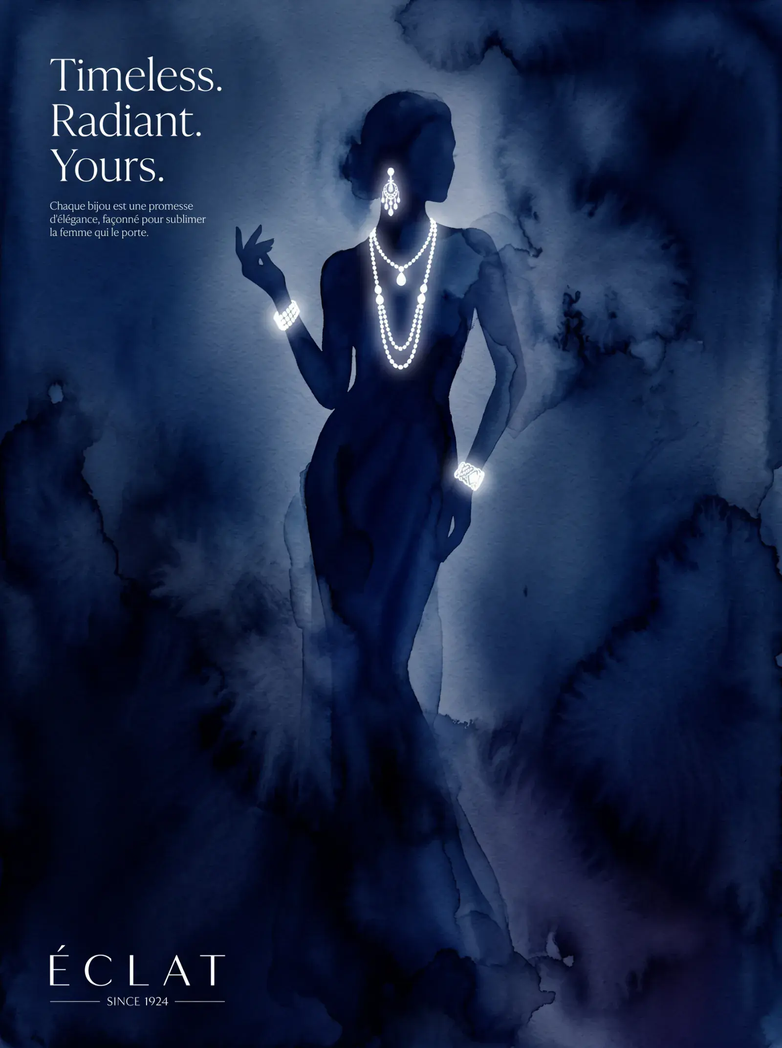 Jewelry Key Visual creative example